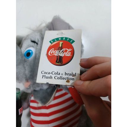 coca cola elephant 1993 play by play new 8 inch