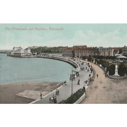 Pier Promenade and Pavilion, Weymouth Dorset Postcard (DOR79208)