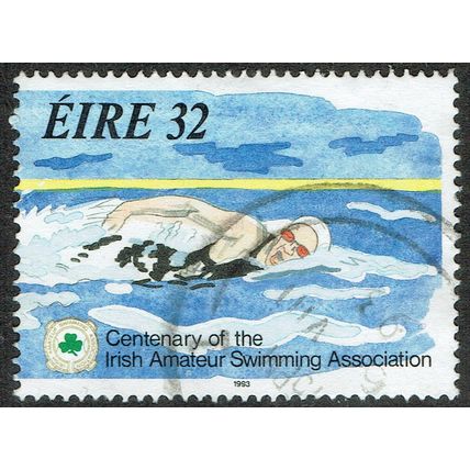 Ireland 1993 Centenary of Irish Amateur Swimming Association 32p Mult SG881 FU