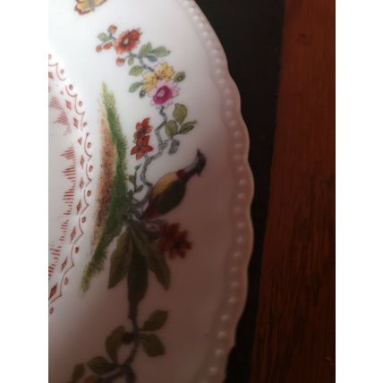 Pretty Flora Birds And Butterflies Plate