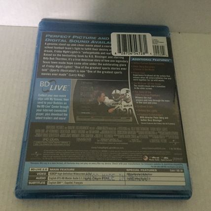 NEW Billy Bob Thornton Friday Night Lights Blu-Ray Sealed