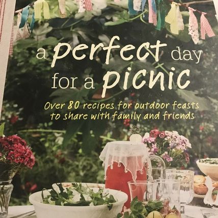 New A Perfect Day for a Picnic Hardcover Recipe Book