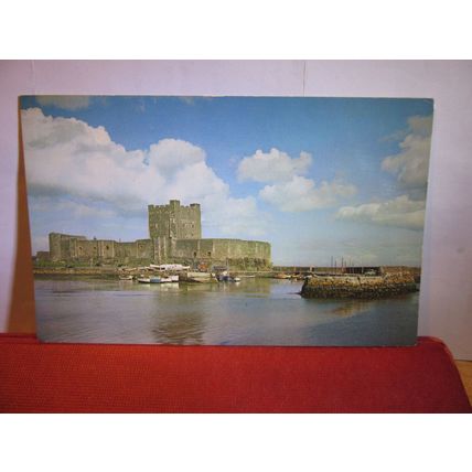 CARRICKFERGUS CASTLE, Co. Antrim, N. IRELAND unused postcard =