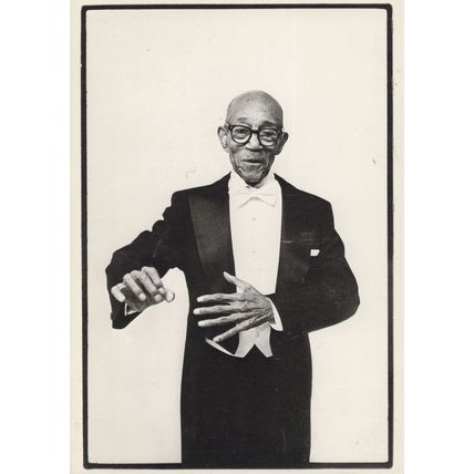 Eubie Blake American Jazz Musicians 1980s Book Launch Postcard