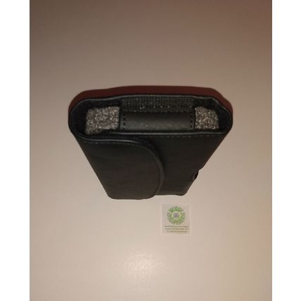 CLASSIC CELL PHONE HORIZONTAL POUCH LEATHERETTE MAGNETIC CLASP BELT CLIP & LOOPS