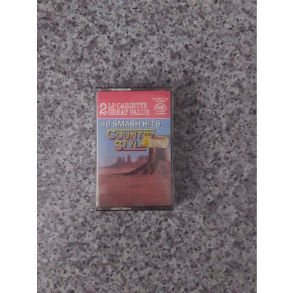Various – 40 Smash Hits Country Style (TCMFP1006) (Cassette)