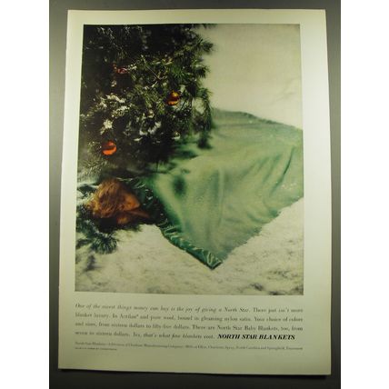 1959 North Star Blanket Ad - One of the nicest things money can buy