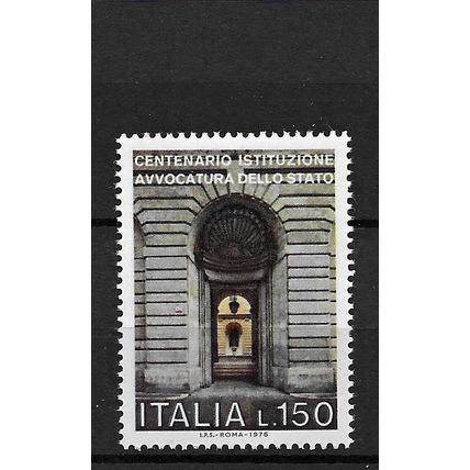 Italy 1976 100th Anniversary of the States Advocate Office. MNH set S.G.1470