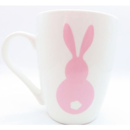 Purple Easter Bunny Mug Ceramic 10.5 CM Tableware Home Decor Kitchen Drinks