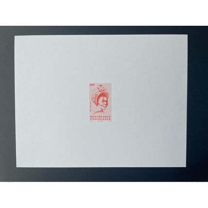 Togo 1998 Epreuve de Luxe Proof Mi. 2853 Série courante Bella Bellow 320 F MNH