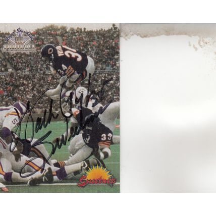 WALTER PAYTON 1994 CHICAGO BEARS HOF SUPER BOWL CHAMPION MVP FULLBACK SWEETNESS