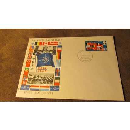 1969 Philart GB Event Cover - NATO 20th Anniversary - Coventry, Warwickshire fr