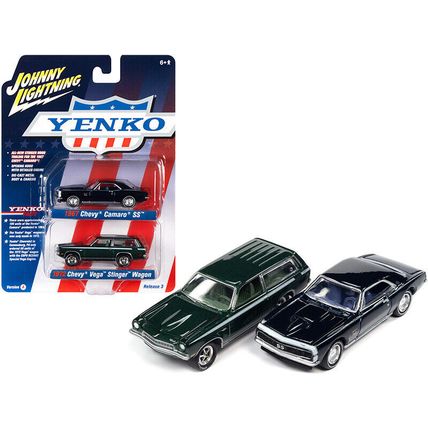 1967 Chevrolet Camaro SS Royal Plum Metallic and 1972 Chevrolet Vega Stinger ...