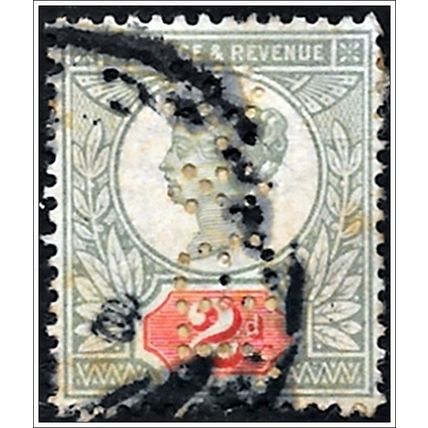 1887 -1892 Queen Victoria Jubilee - 2d yellowish green/orange (as picture) C2-6