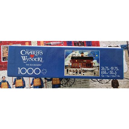 Charles WySocki 1000 Piece Jigsaw The Sea Buglers Complete Buffalo Games