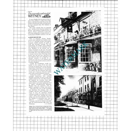 Witney Gloucestershire Wool Trade - 1976 Article / Print
