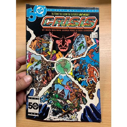 DC COMICS CRISIS ON INFINITE EARTHS #3 JUNE 1985 (VFN) COMIC (LL)