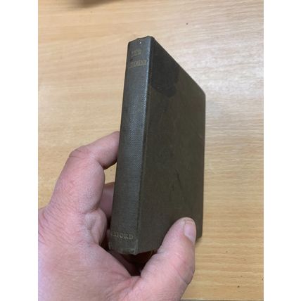 VINTAGE "THE NEW TESTAMENT" RELIGIOUS SMALL HARDBACK BOOK (P2)