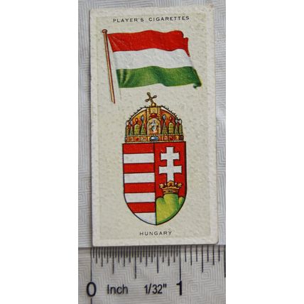 1936 Players National Flags & Arms No. 21 Hungary