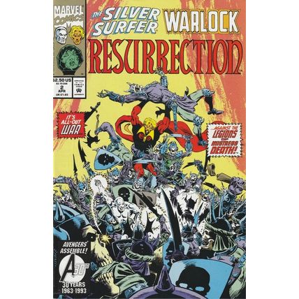 Silver Surfer / Warlock : Resurection # 2 - Marvel Comics - 1993 - vf+(8.5) ::.