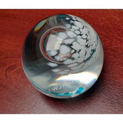 Caithness : Royal Mint - Whirlwind : Paperweight