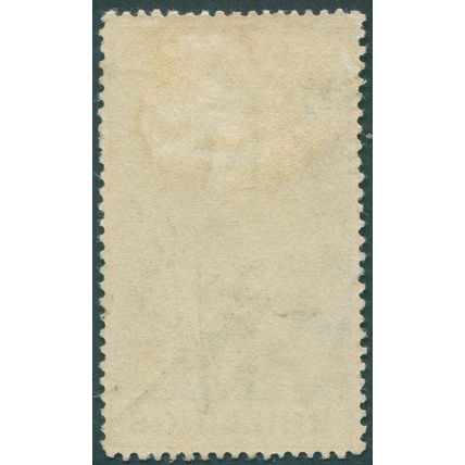 New Zealand 1913 5s yellow-green Postal Fiscal SGF115 unused