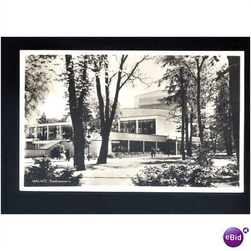 Sweden MALMO Theatre Postcard