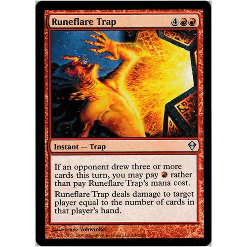 Magic the Gathering - Zendikar - #146/249 - Runeflare Trap