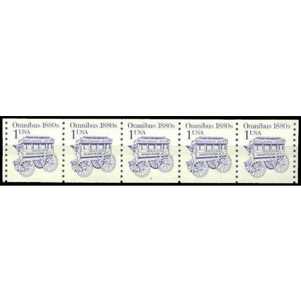 2225b 1c Omnibus Very Fine MNH Dry Gum PNC 2/5 P0679