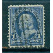 Used 264 1c Benjamin Franklin Fine M02958