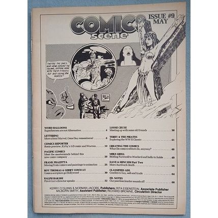 Comics Scene Magazine, Vol, 2 No. 9, May 1983