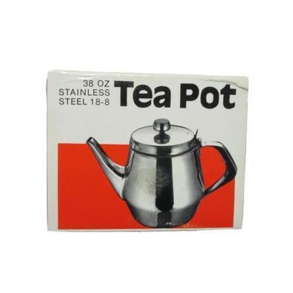Vintage Gooseneck Teapot, 38-Ounce Stainless Steel 18-8