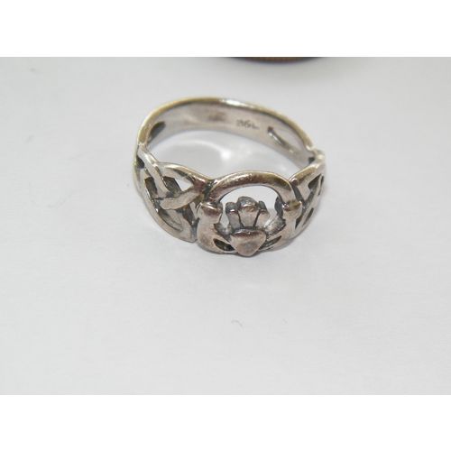 VNTG SIZE 6 CELTIC CLADDAGH RING