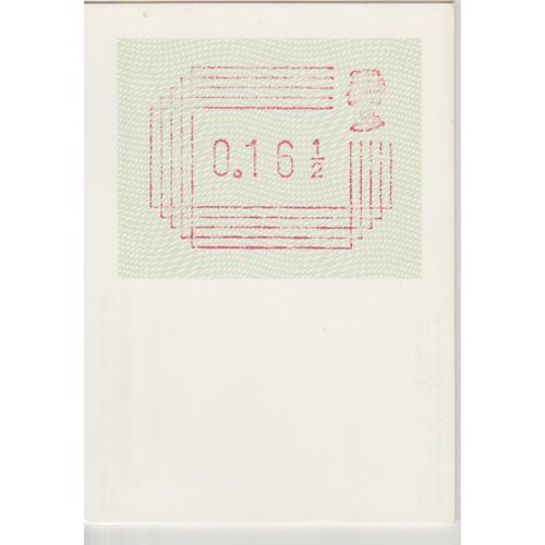 PHQ card 1984 Postal Label 1st issue 16.5p unused