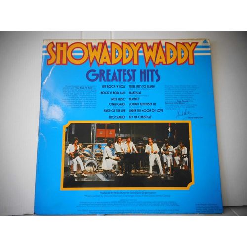 12" LP..1976. SHOWADDYWADDY. GREATEST HITS..ARISTA . ARTY 145. 12 TRACKS,EX CON