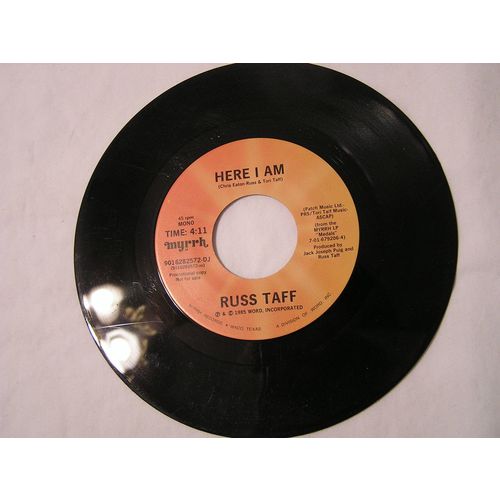 Russ Taff Promo 45-HERE I AM