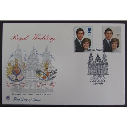 STUART- ROYAL WEDDING FIRST DAY COVER 1981 (b)