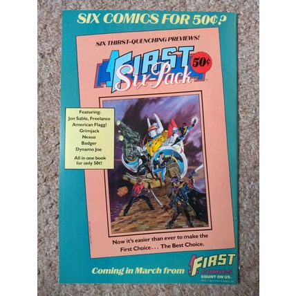 NEXUS # 34 (1987) FIRST COMICS (NM Condition)