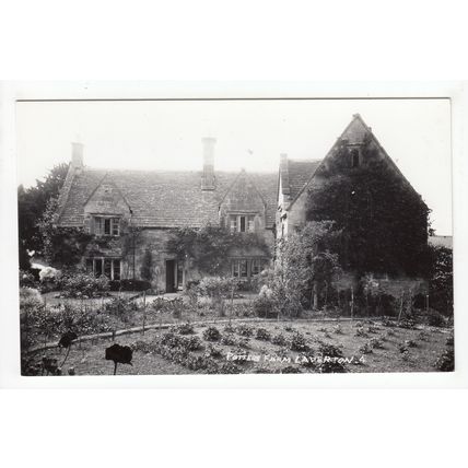 Potters Farm Laverton Postcard Packer's Studio RP Gloucestershire