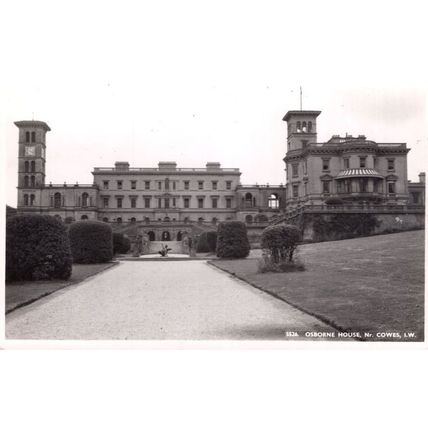 Osborne House Cowes Isle Of Wight Real Photo Postcard