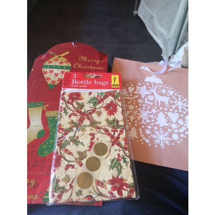 Christmas Gift Bags And Card Tree