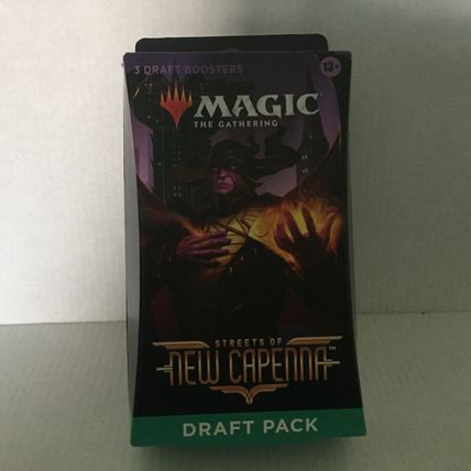 New Magic the Gathering Streets of New Capenna 3 Boosters Draft Pack - 45 Cards