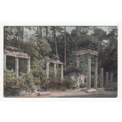 The Ruins Virginia Water Postcard Surrey V18