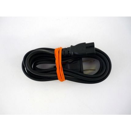 6ft AC Power Cord Black Cable Wire