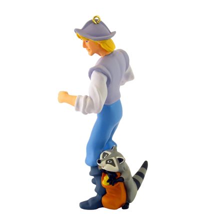 HALLMARK KEEPSAKE CAPTAIN JOHN SMITH & MEEKO DISNEY CHRISTMAS ORNAMENT 1995
