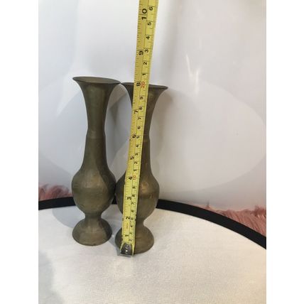 Metal Antique pair of vases