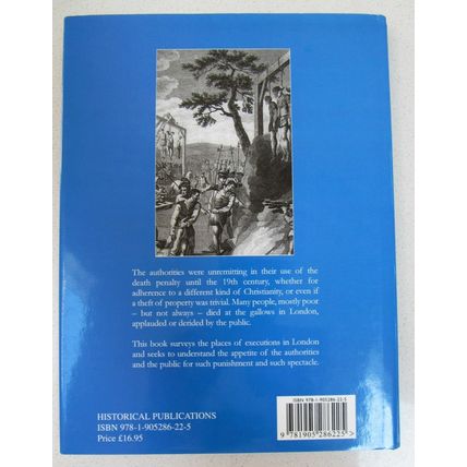 DEATH IN LONDON PLACES OF EXECUTION THEN & NOW BOOK ROBERT BARD CRIME HISTORY
