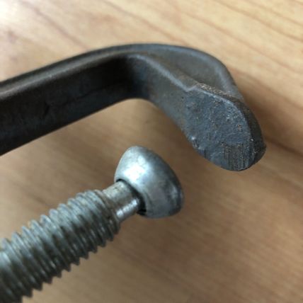 Vintage Craftsman 3" Malleable C Clamp Model 66673 Made in USA