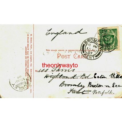 Tijuana, Mexico, 3094 Poor Rieder Postcard, 1907