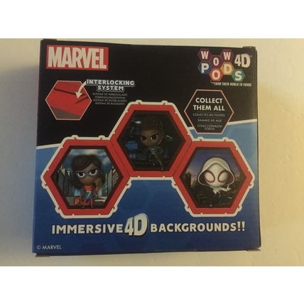 New Marvel Into the Spider-Verse Spider-Gwen Pod 4D Figure